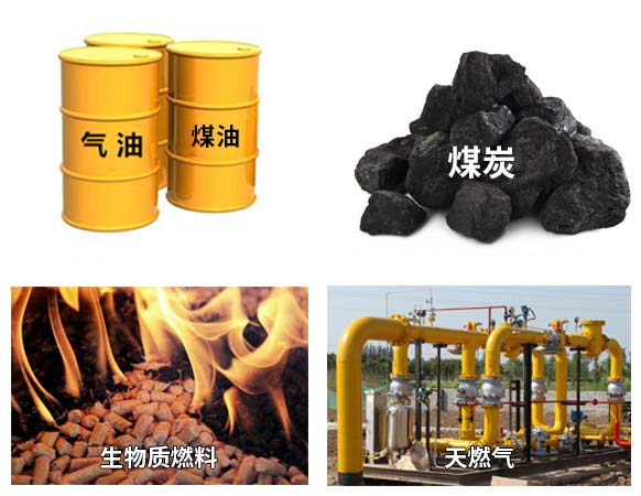 常見的熱源可以分為固體燃料、液體燃料、氣體燃料等